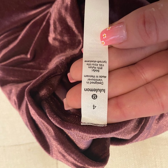 Lululemon wunder lounge high waisted leggings - Picture 2 of 2